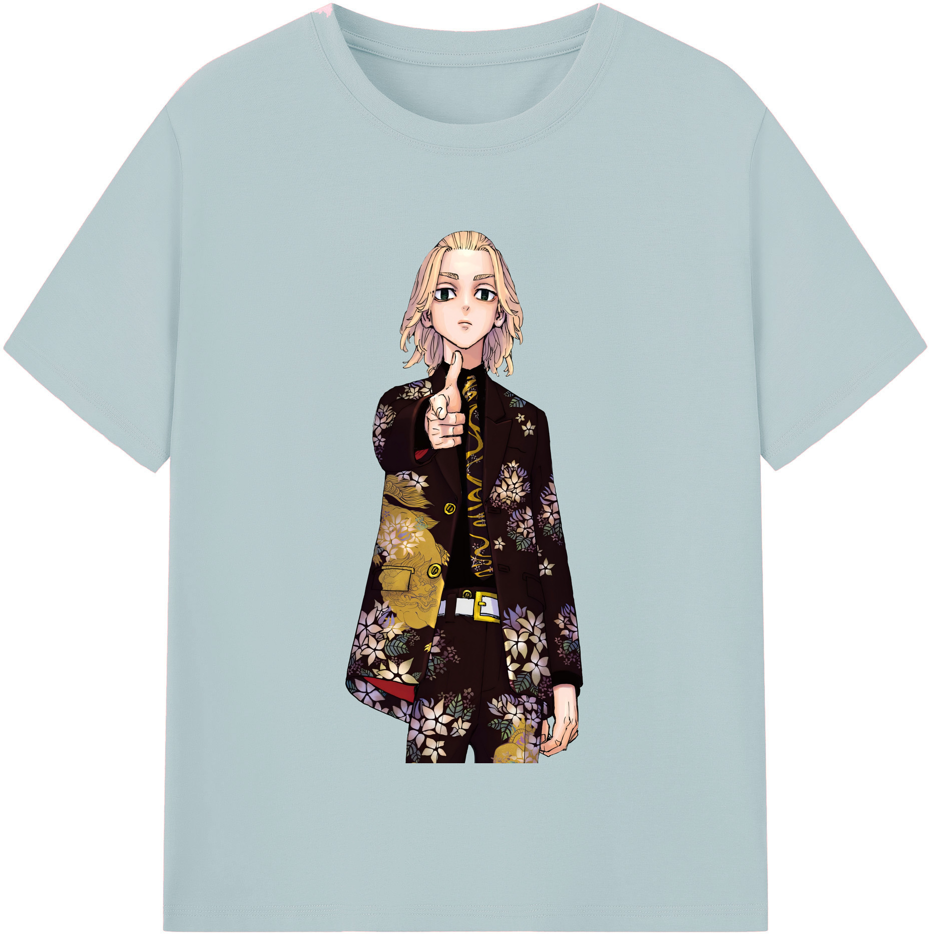 （画像用） 東京リベンジャーズ Tokyo Revengers 綿100％半袖Tシャツ（フロントプリント）